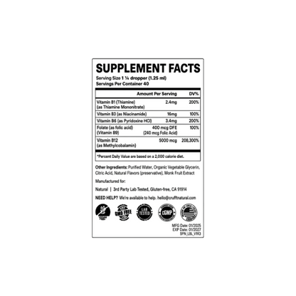 Vitamina B12 Complex Líquida