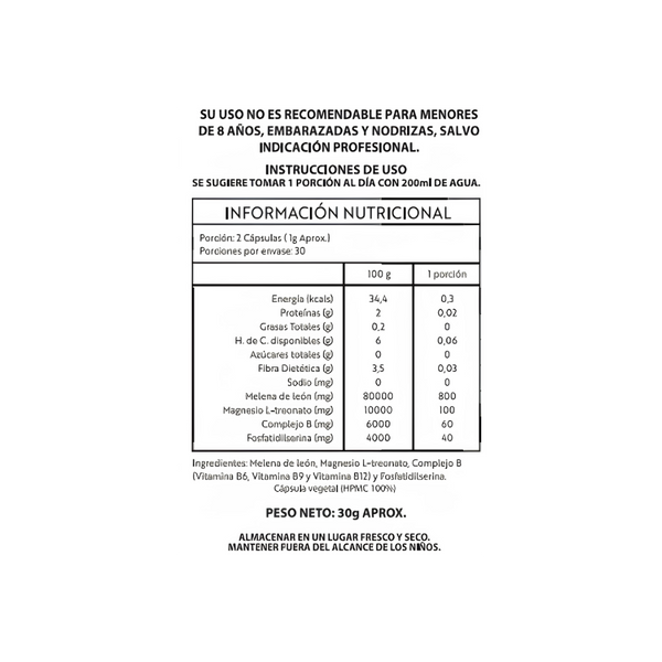 Melena de león FORTIFICADA